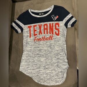 NFL Texans Women’s Shirt - Navy and Gray